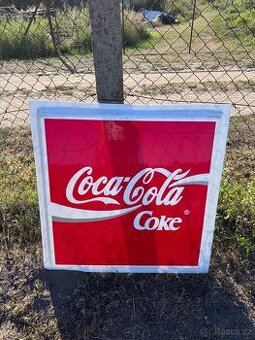 VELKÁ CEDULE COCA COLA.