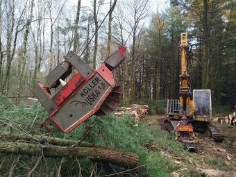 bagr - harvestor Liebherr R 900 B s Woody 50