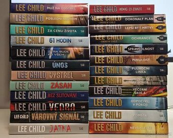 Knižní kolekce JACK REACHER 24 knih - autor Lee Child
