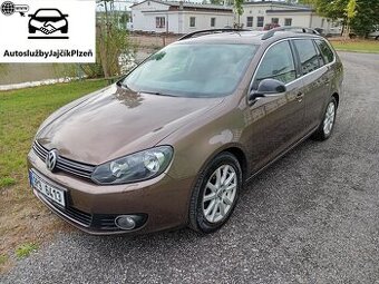 VW Golf 6 combi 2,0 103 kw 1.majitel z Německa serviska