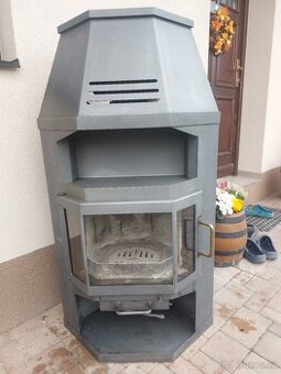 Krbová rohová kamna Romotop Praktik