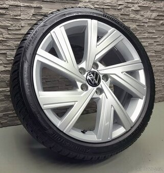 18" Originál VW Bergamo 5x112 zimní pneu 5-6mm