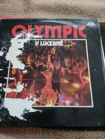 Gramofonová deska. Olympic v Lucerně