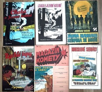 6x J. Foglar. K O M I K S. Rychlé šípy, O.Batlička...Vánoce.