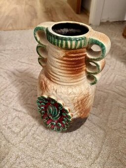 Ručně vyráběná keramická váza s rustikálním - 1