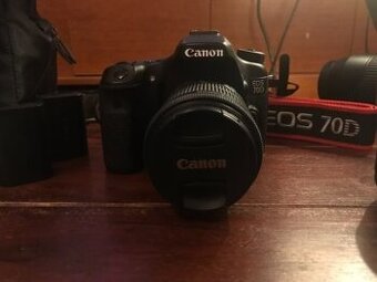 Canon EOS 70D + příslušenství
