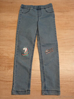 džíny/legíny/džegíny unicorn vel. 122