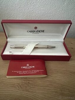 Caran d’Ache Ecridor Chevron ballpoint pen.