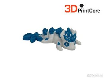 Flexi Mini Snowflake Dragon – pohyblivý model