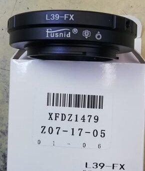 adaptér L39 na FUJI X mount