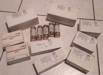 Válcové pojistky 160mA-100A -50% SLEVA