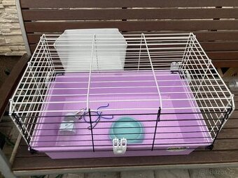 Prodám 2x klec na morče / křečka včetně vybaveni