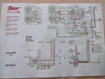 Zetor 7711-7745 elektroinstalace