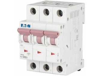 Jistič PL7-B32/3, char B, 3-pólový, 10kA, 32A EATON