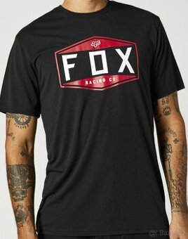 FOX  PÁNSKÉ BAVLNĚNÉ TRIČKO-KRÁSNÉ TOP M