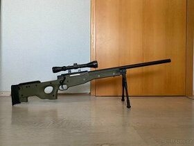 Airsoft sniper L96 (MB01C) + puškohled +dvojnožka - OD