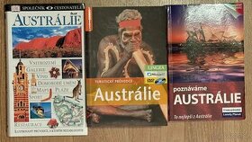 Prodám 3 knihy o Austrálii