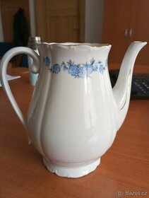 Porcelánova čajová konvice velká 17,5 cm na výš. - 1