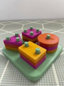 Montessori hračky - didaktické tvary