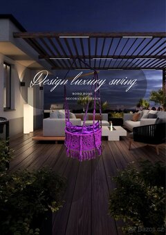 Zahradní design houpačka Princess