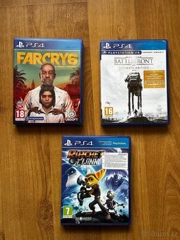 Hry na ps4 (ceny v popisku)