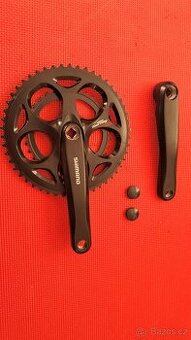 Kliky 2 Shimano Tourney FC-A070 170mm černé - 1