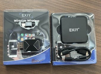 EKIY 2v1 Bezdrátový CarPlay/  Bezdrátový Android Auto