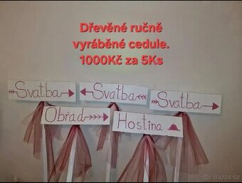 Dekorace na SVATBU