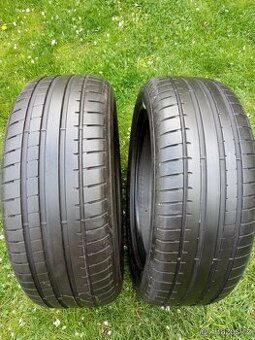 2 letní pneumatiky Dunlop 225/55/17