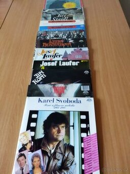 LP Český POP retro vinyl desky - soubor