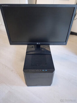 PC mini set Ryzen 2200G + ZDARMA Monitor LG