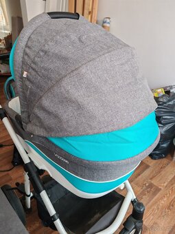 Kočárek bebetto vulcano+autosedačka cybex