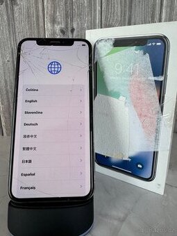 Apple iPhone X 64GB Stříbrný