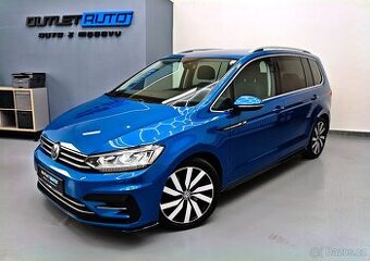 VW TOURAN 1.4 TSI 110KW,DSG, 7.MÍST, RLINE, LED, ACC,8x KOLA