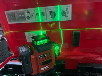 Zelený multiliniový laser Hilti PM 30-MG...3x360 °
