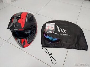 Přilba / helma MT Helmets Streetfighter SV S TWIN C5 černo-č
