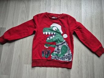 Vanocni mikina vel. 128 z C&A