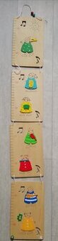 Metr dřevěný dětský