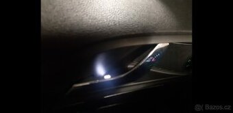 Led osvětlení vnitřních kliček octavia, yeti