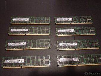 Serverové  Samsung 8 x 16GB DDR3