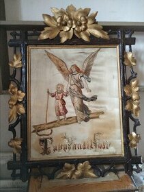 Vyšívaný obraz svaťák