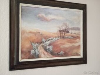 Obraz od akademického malíře Stanislava Alschera