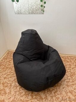 Sedací pytel (černý, stav jako nový)