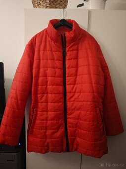 Červená dámská bunda XL