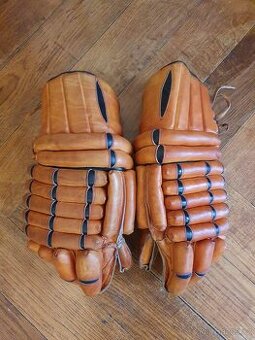 Retro hokejové rukavice