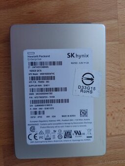 Prodám Enterprise SSD SK Hynix 1,92TB 2,5 SATA do notebooku