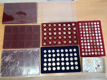 Sbírka mincí konvolut Československa + sběratelská plata