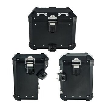 Orig. černé hliníkové kufry BMW R1250GS/A R1200GS/A F850 GSA