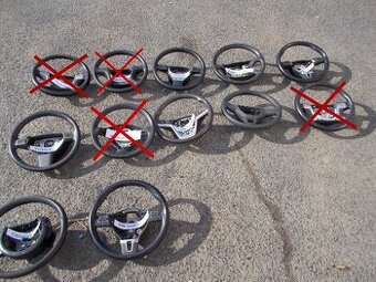 Volanty různé vozy - VW Škoda, Opel, Citroën