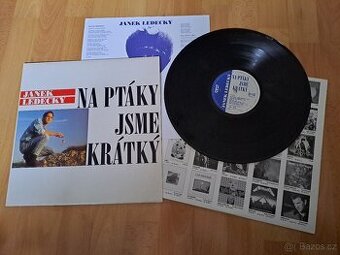 LP Janek Ledecký, Na ptáky jsme krátký, NM, Popron Music, 1
